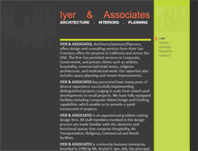 Tablet Screenshot of iyerarch.com